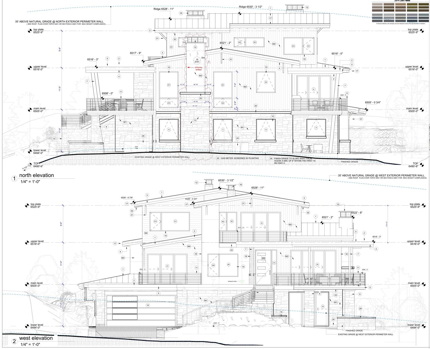 Project 05 — exterior elevations