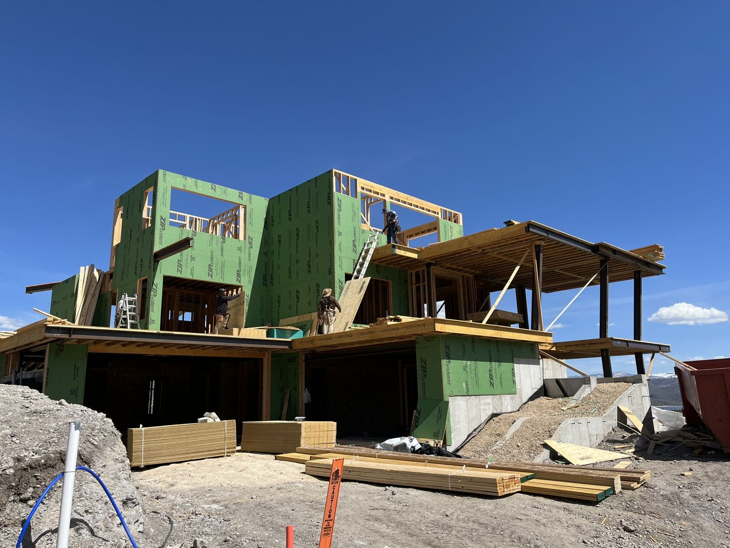 Project 06 — framing in progress
